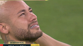 Neymar compléét ontroostbaar na uitschakeling  (🎥)